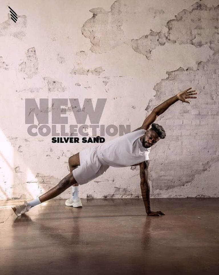 Werbekampagne für Sportswear